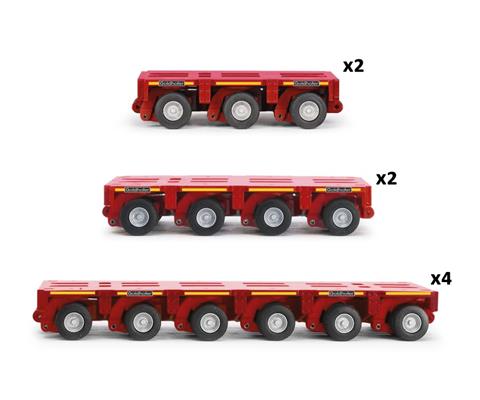 Kahl - Heavy Haulage Set with Mercedes-Benz and MAN Heavy-Duty