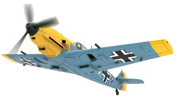 AA28003 - Corgi Messerschmitt Bf 109E 4 Hans Joachim