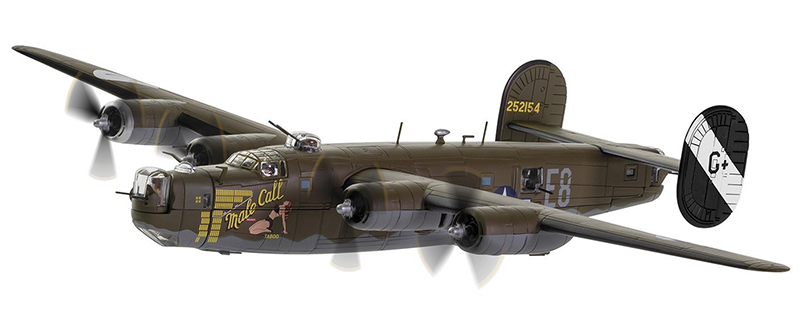 AA34018 - Corgi Consolidated B24H Liberator 453rd BG