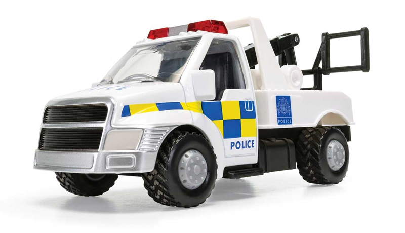 CH079 - Corgi Police Tow Truck UK Corgi Chunkies Series