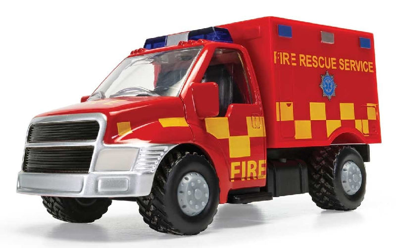 CH082 - Corgi Rescue Unit Fire Truck UK Corgi Chunkies