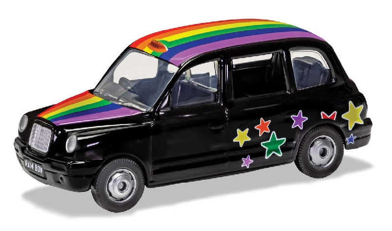 Corgi The Beatles London Taxi Rainbow