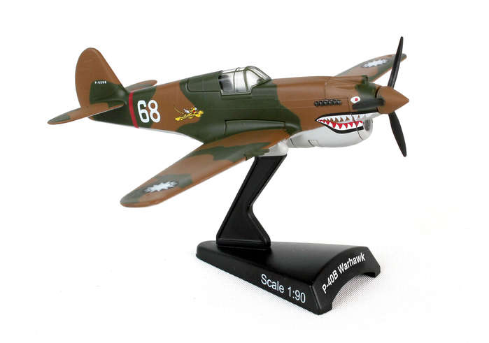P-40 Warhawk Hell's Angels Daron Diecst 1 90 Scale for sale online 