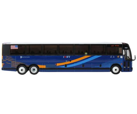 MTA Express Service - Prevost X3-45 Commuter Coach Bus - NY2075