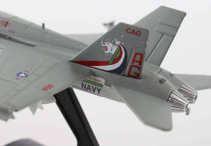 Daron Postage Stamp F/A-18c VFA-131 Hornet Wildcats 1/150 Diecast Model Jet