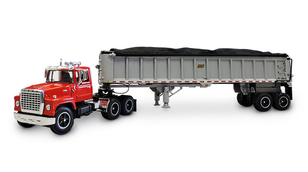 Details about   Loblaw Die-cast Ford LT-9000 With Vintage Trailer Limited Edition 