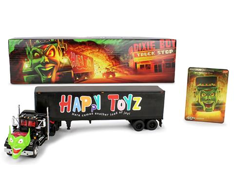 Happy Toyz - White Western Star with Green Goblin Head and 40