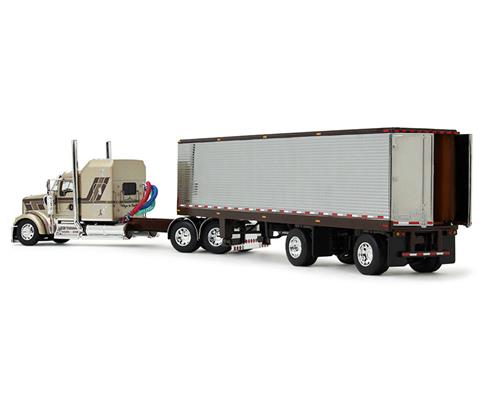 Kenworth W900L with 60 Aerodyne Sleeper and 40 Vintage Trailer