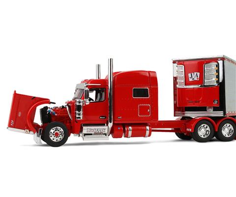 Blackjack Express - Peterbilt Model 589 in Red with 78 Mid-Roof