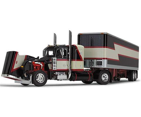 Peterbilt Model 379 Single-Axle Tractor with 36 Flat Top Sleeper