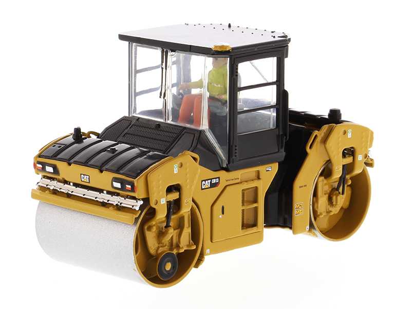 1/64 C-COOL Engineering Vehicle Diecast Padfoot Drum vibratory Soil Compactor 