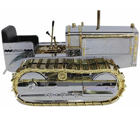 CLAAS Roliant 857 Roto Cut ミニチュアモデル Diecast Masters Caterpillar D8T Track Type Tractor - 85566