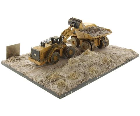 Diecast Masters Weathered Caterpillar 994K Wheel Loader - 85762
