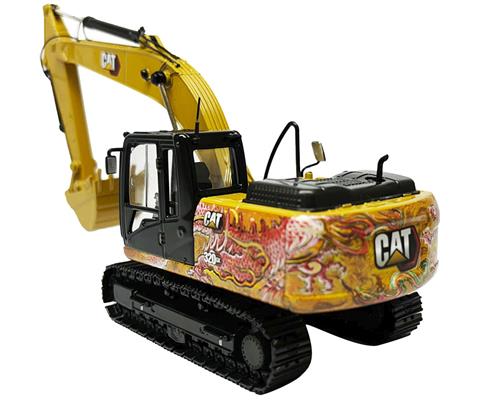 Caterpillar 320 GX Hydraulic Excavator with Dragon Totem