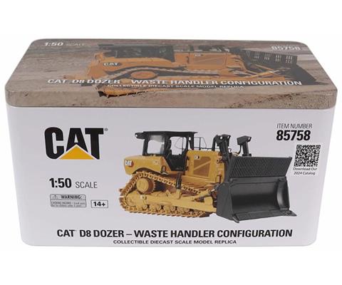 Modèle Réduit Diecast Masters 1/50 Cat D8 Dozer | Jouet Collection | Neuf Sous Blister