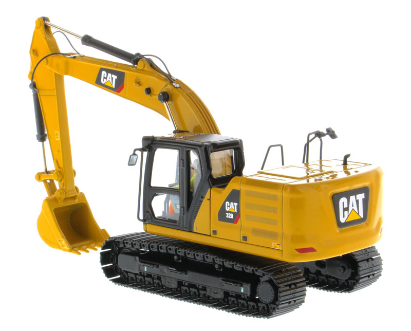 Diecast Masters 85569 Cat Caterpillar 320 Hydraulic Excavator With Operator High for sale online 