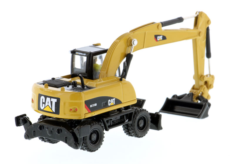 Diecast Masters 85177 CAT M318d Wheeled Excavator Caterpillar HO Scale 1 87 for sale online