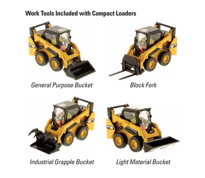 Cat Caterpillar 1:50 scale 242D Skid Steer Loader 85525 Diecast masters Cat Caterpillar 1:50 scale 242D Skid Steer Loader 85525 Diecast masters