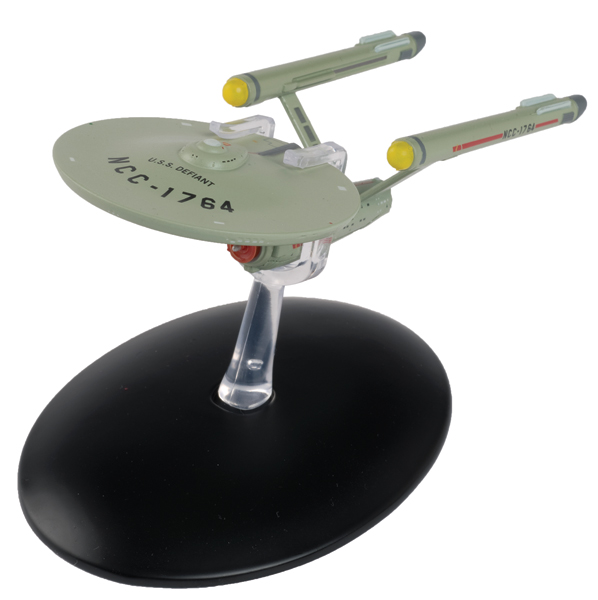 Star Trek Eaglemoss-Glow-in-the Dark Special Edition-USS Defiant ncc-1764 