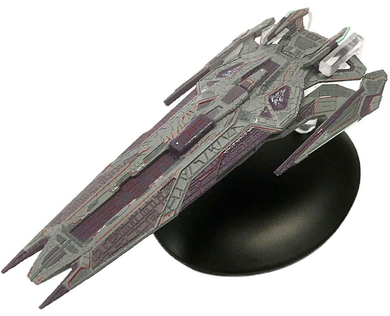 Eaglemoss JemHadar Vanguard Carrier Star Trek Online Celebrated