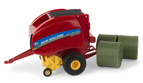 1/64 Ertl New Holland 560 Round Baler with Bales Diecast Age 3 ERT13873 