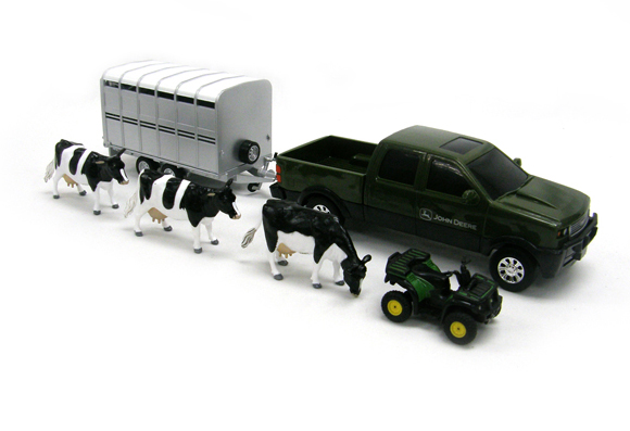john deere animal hauling set