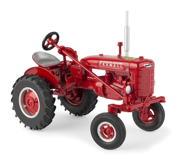 Red Alloy Diecast ERTL-Farmall B Agricultural Tractor 1/16 Model Toys Collection 
