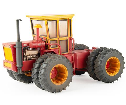 Versatile 145 Tractor with Duals in Red and Yellow - Prestige