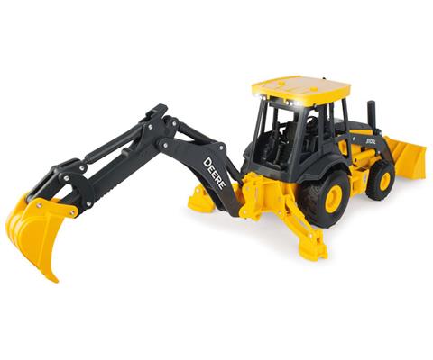 Toy john deere top backhoe