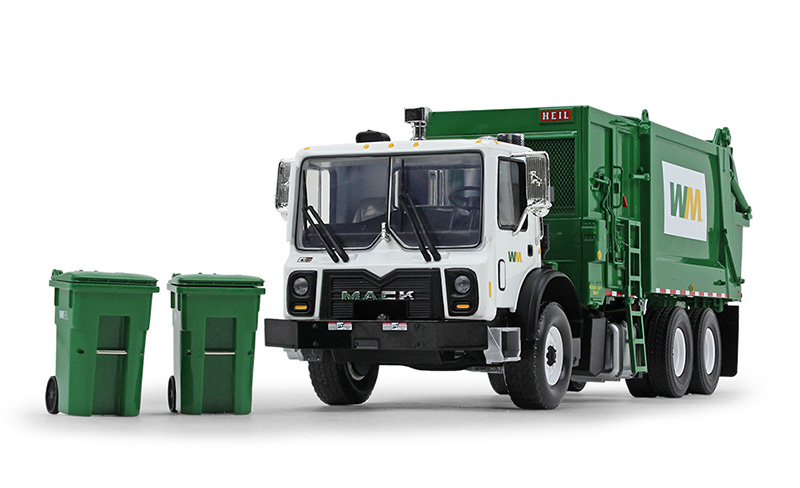 First Gear Replicas Waste Management Mack Terrapro Refuse Truck Mack Terrapro Refuse Truck