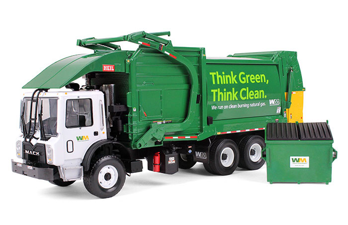 toy waste management truck