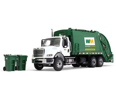 Freightliner M-2 with McNeilus Rear Loader Garbage Truck Waste