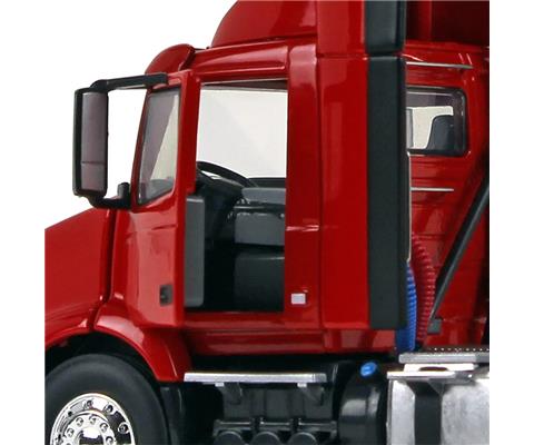 Volvo VNR 300 Day Cab with Air Foil in Crossroad Red - Cab