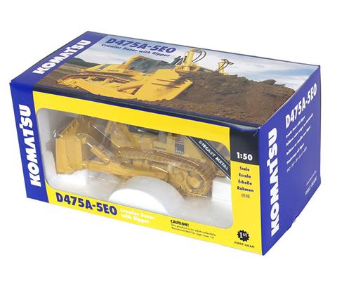 Komatsu D475A-5EO Dozer with working Segmented Metal Tracks - 50-3230