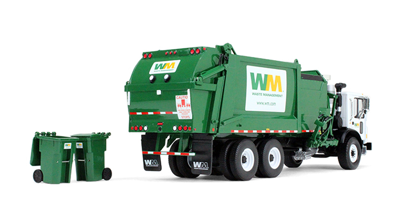mack terrapro waste management garbage truck