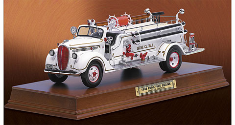 Franklin mint 1938 ford fire engine #5