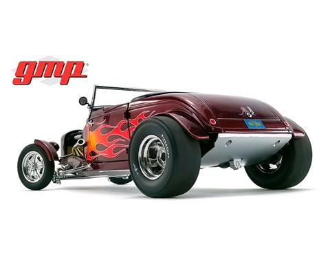 1934 Hot Rod Roadster in Brandywine Metallic with Flames - 18926