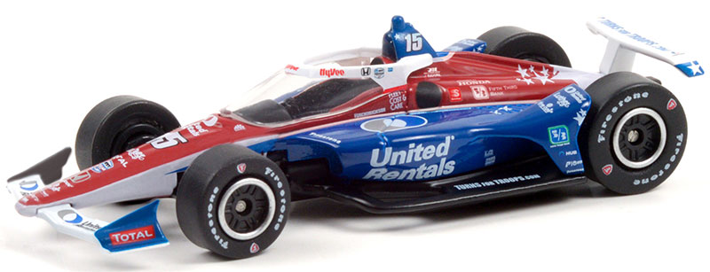 GREENLIGHT 10850 2019 #15 GRAHAM RAHAL UNITED RENTALS DIECAST INDYCA 1:64 