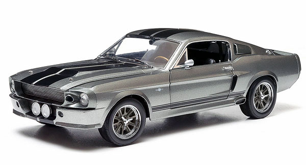 Eleanor 1967 FORD MUSTANG-DARK CHROME Edition-Gone in 60 sec * Greenlight 1:64 