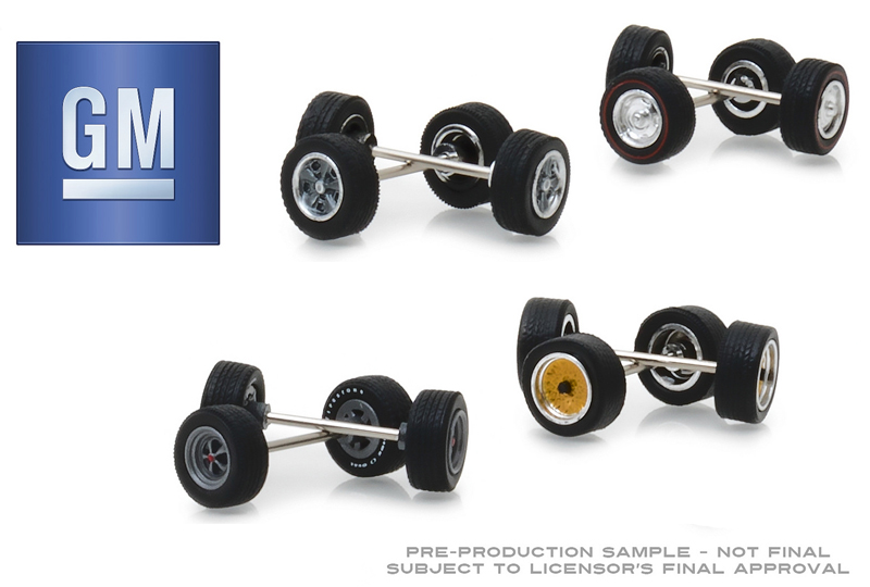 Greenlight Diecast General Motors Wheel Tire Pack 16