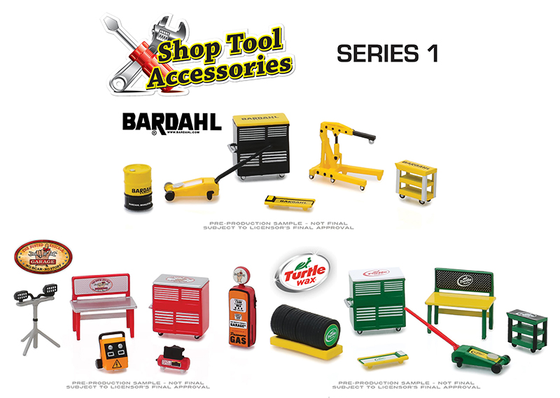 Greenlight Shop Tool & Accessories Series 1 The Busted Knuckle Garage 16020-B 