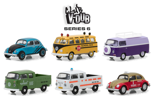 29890-MASTER - Greenlight Diecast Club V Dub Series 6 48 Piece