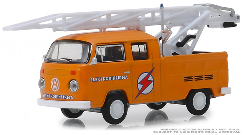 Greenlight Diecast 1972 Volkswagen Type 2 Double Cab Pickup