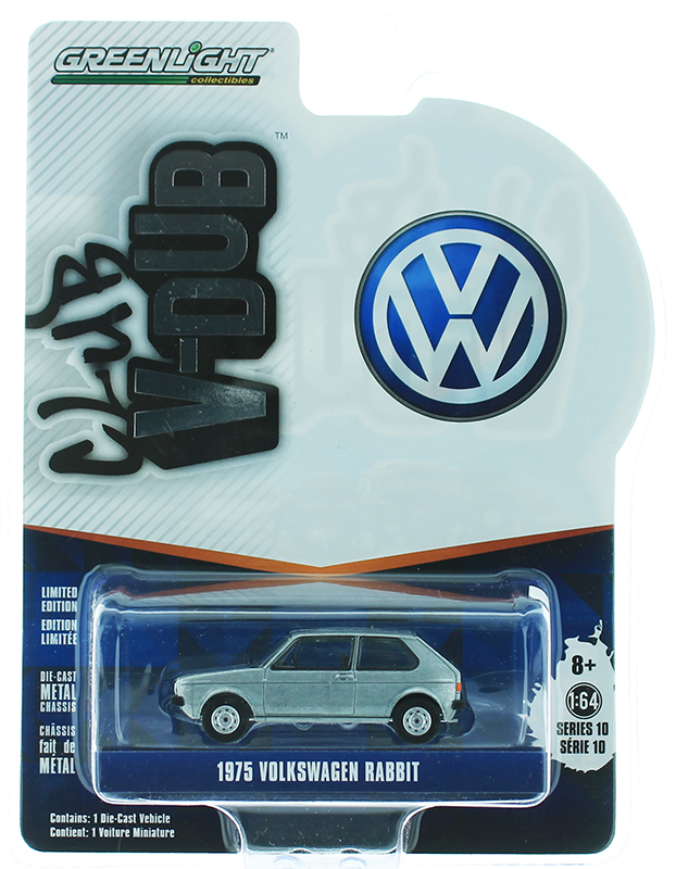 Greenlight Diecast 1975 Volkswagen Rabbit SPECIAL GREEN MACHINE VERSION