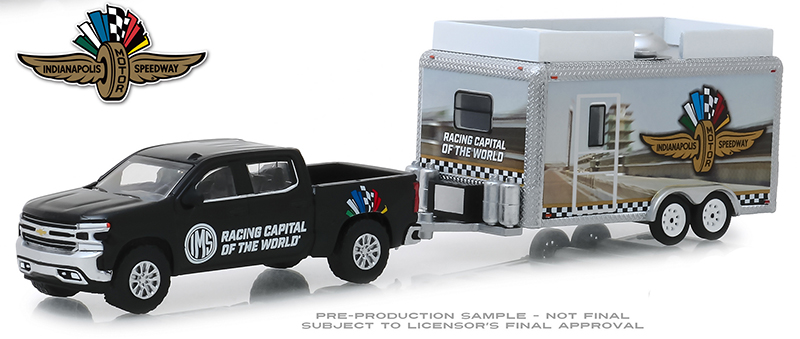 Greenlight 1:64 Hitch /& Tow Chevy Silverado and Indy Motor Speedway Gift Shop