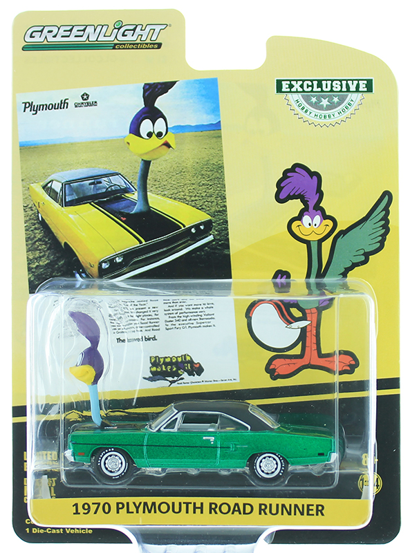 Greenlight Road Runner 1970 Plymouth Limited Edition 1/64 Greenlight Road Runner 1970 Plymouth Limited Edition 1/64