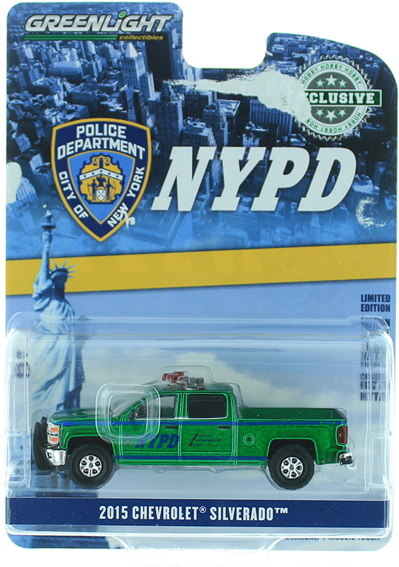 Toys & Hobbies Greenlight 2015 Chevrolet Silverado Police Pick Up Truck