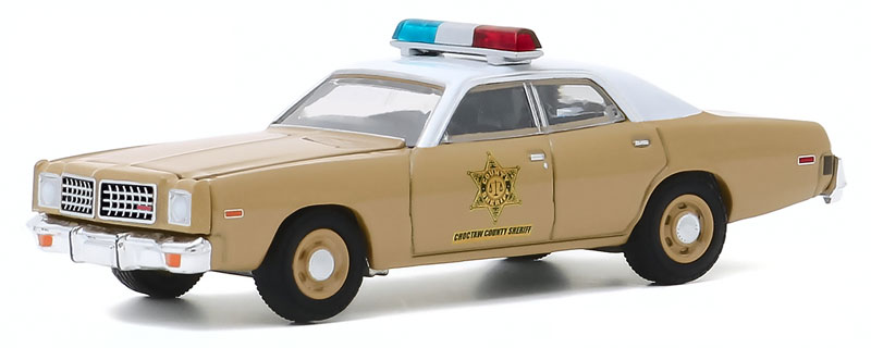 Hobby Exclusive Greenlight 1:64 1975 Dodge Coronet Choctaw County Sheriff