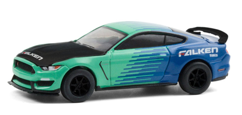 2019 Ford Mustang Shelby GT350R Greenlight 1:64 Michelin Tyres