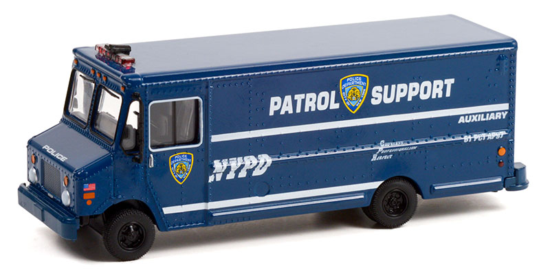 #33220-C NYPD New York City Police Dept Greenlight 1:64-2019 Step Van